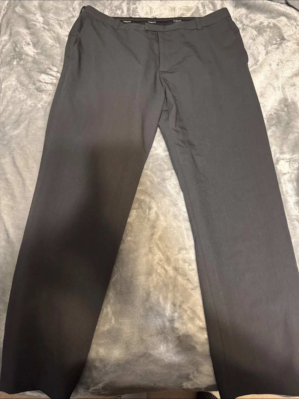 Van Heusen Men's Black Dress Pants 38 X 30